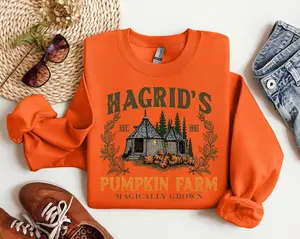 Magical Pumpkin Farm Sweatshirt, Fall Pumpkin Patch Crewneck, Cozy Autumn Harvest Pullover, Thanksgiving Spooky Season Sweater