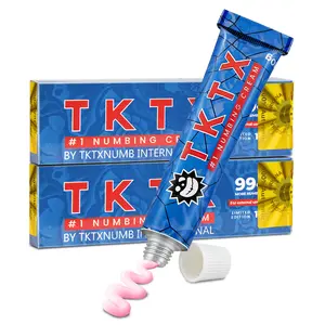 TKTX Tattoo External Cream 2 Pack | Limited Edition 99% VeryStrong | For Tattoos | Laser Removal | Waxing | EyebrowThreading | Tattoo Numbing Cream 10g
