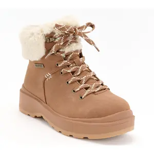 Skechers Waterproof Lace-Up Wedge Hiker Boots - Park City