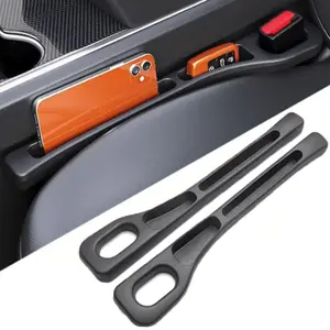 Car Seat Gap Filler Organizer with Phone Holder – Universal Vehicle Gap Filling Strip for Cars, SUVs, and Trucks