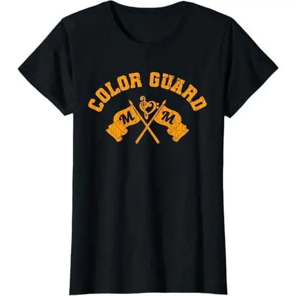Color Guard Mom Apparel For Women Colorguard Gift T-Shirt