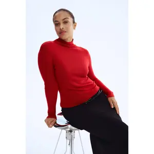 H&M Fine-knit turtleneck top