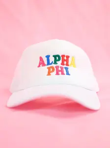 Alpha Phi Fun Times Trucker Hat