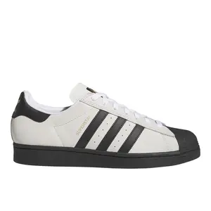 adidas Mens Superstar Adv Skate Skate Sneakers Shoes - White