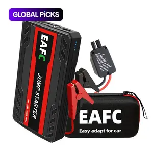 Portable Car Starter Emergency Power Supply with Smart Clip Light, Car Essentials, Multi-Function Car Starter for 12V 3L Gasoline Vehicles #GLOBAL PICKS