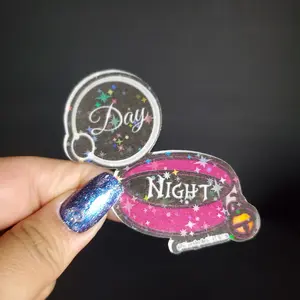 Day/Night Collar Sticker