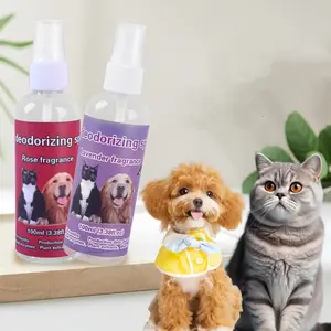 1 Bottle of Enzyme Pet Deodorizer, Suitable for Cats/Dogs, Multiple Fragrance Types Safe and Non-Irritating, Adds Enzymes to Effectively Break Down Cat and Dog Urine Odors, Cat Litter Deodorizer, Cat and Dog Deodorizing Spray, Cat Urine Odor Eliminator,