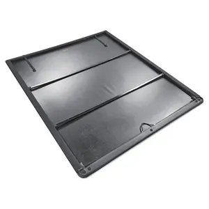 VEVOR Truck Bed Cover, Up Truck Bed Tonneau Cover, Compatible with 2009-2024 Ford F-150 Styleside Bed, for 5.5 x 5.4 ft Bed, Soft PVC material, Bed Access Up Tonneau Cover