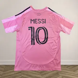 Home No. 10 Messi Short-Sleeve Pink Collector's Edition Soccer Jersey