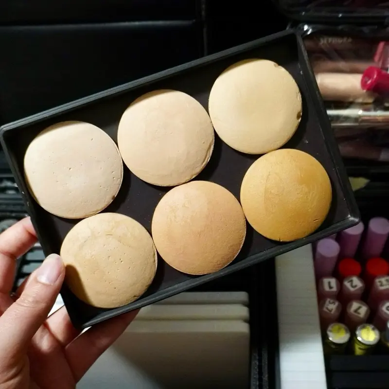 Tall Magnetic Eyeshadow Storage Palette - 3D-Printed, Custom Name, Lightweight & Durable, Perfect for Makeup Artists & Travel Kits Organiser Boxes