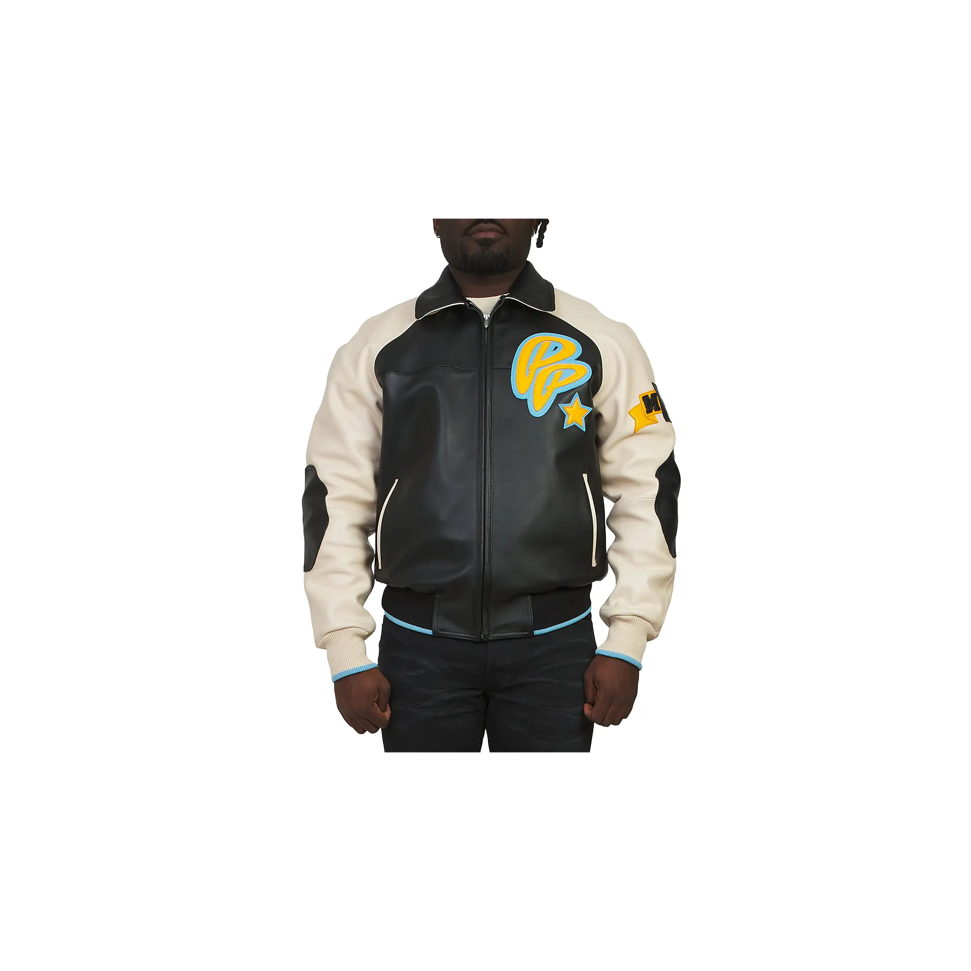 Classic Soda Club Jacket "Black / Ivory" PP022