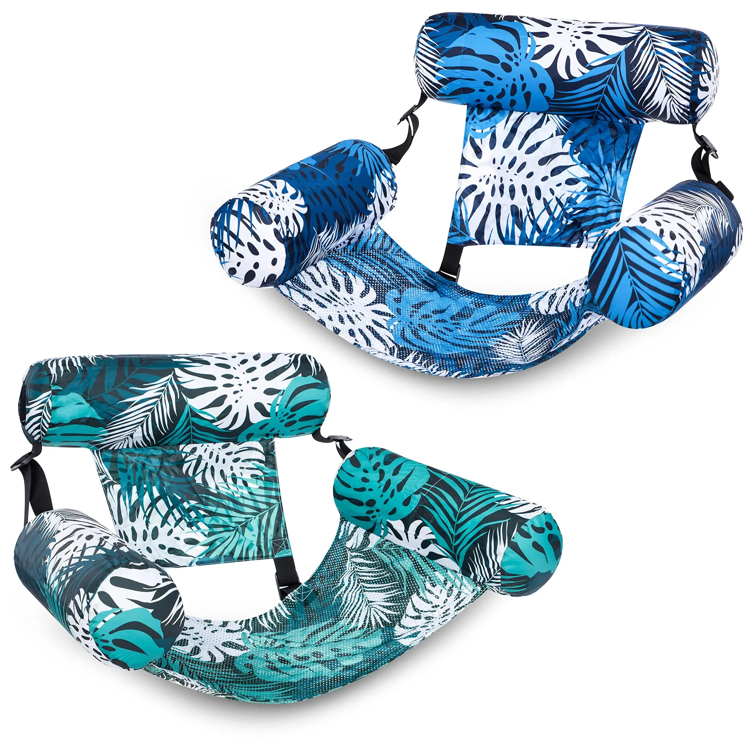 Inflatable Pool Floats Adult, 2 Packs / 1 Pack Floating Lounge Chairs , Blow up Pool Noodles for Adult Heavy Duty, Floating Chair for Party Summer Water Beach Lake Fun Father's Day Gifts TikTokShopSummerTurnup