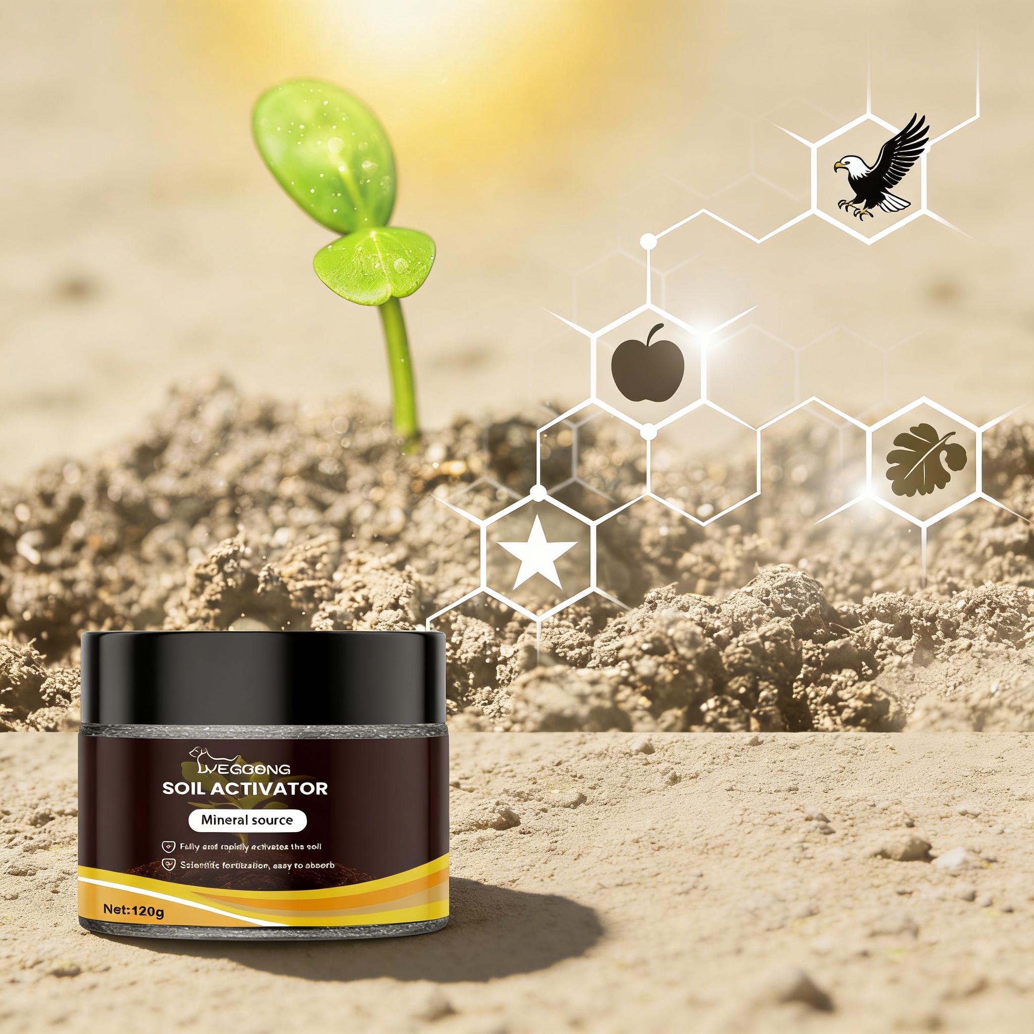 Yegbong soil activator, horticultural nutrient soil, mineral source, loose soil, prevention of compaction, promotion of rooting, flower fertilizer