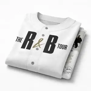 R&B Music Vibe 2026 Jersey, Vintage Concert Graphic Jersey, Gift Idea for Music Lovers Graphic Jersey, Unisex Clothing Jersey