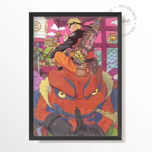 NARUTO Gamakichi Poster - High-Quality Glossy Paper Posters