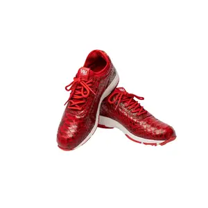 Men's Viper - Python Golf Shoes in Red