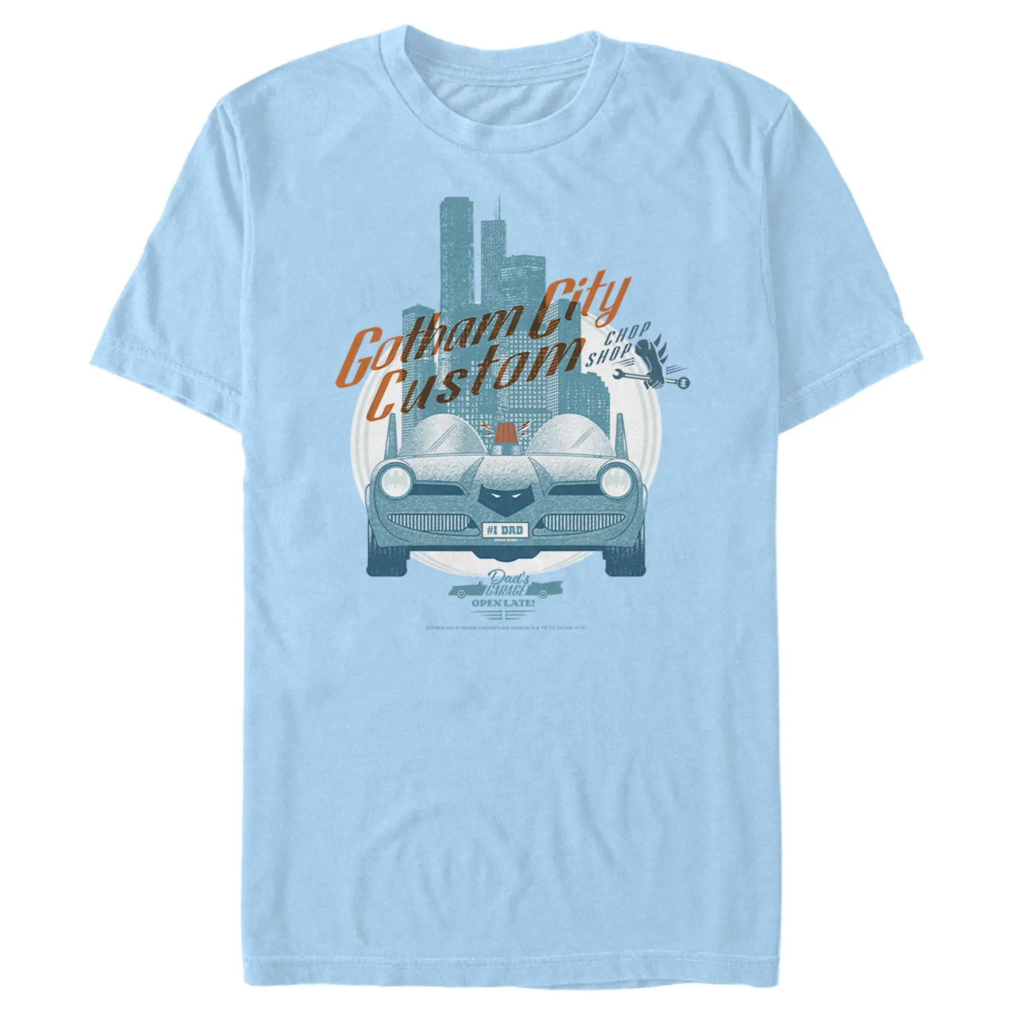 Men's Batman Custom Batmobile T-Shirt