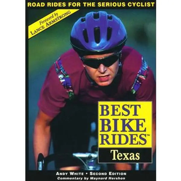 USED Book - The Best Bike Rides in Texas by Andy White (Paperback) - english