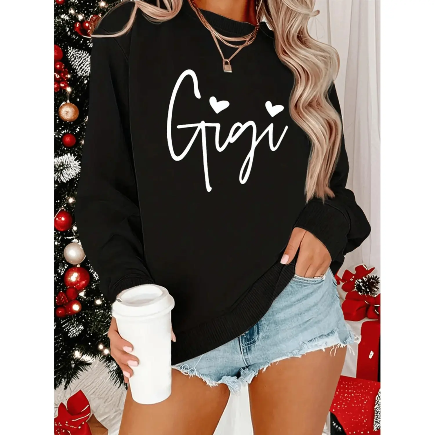 gigi sweatshirts embroidered - TikTok Shop