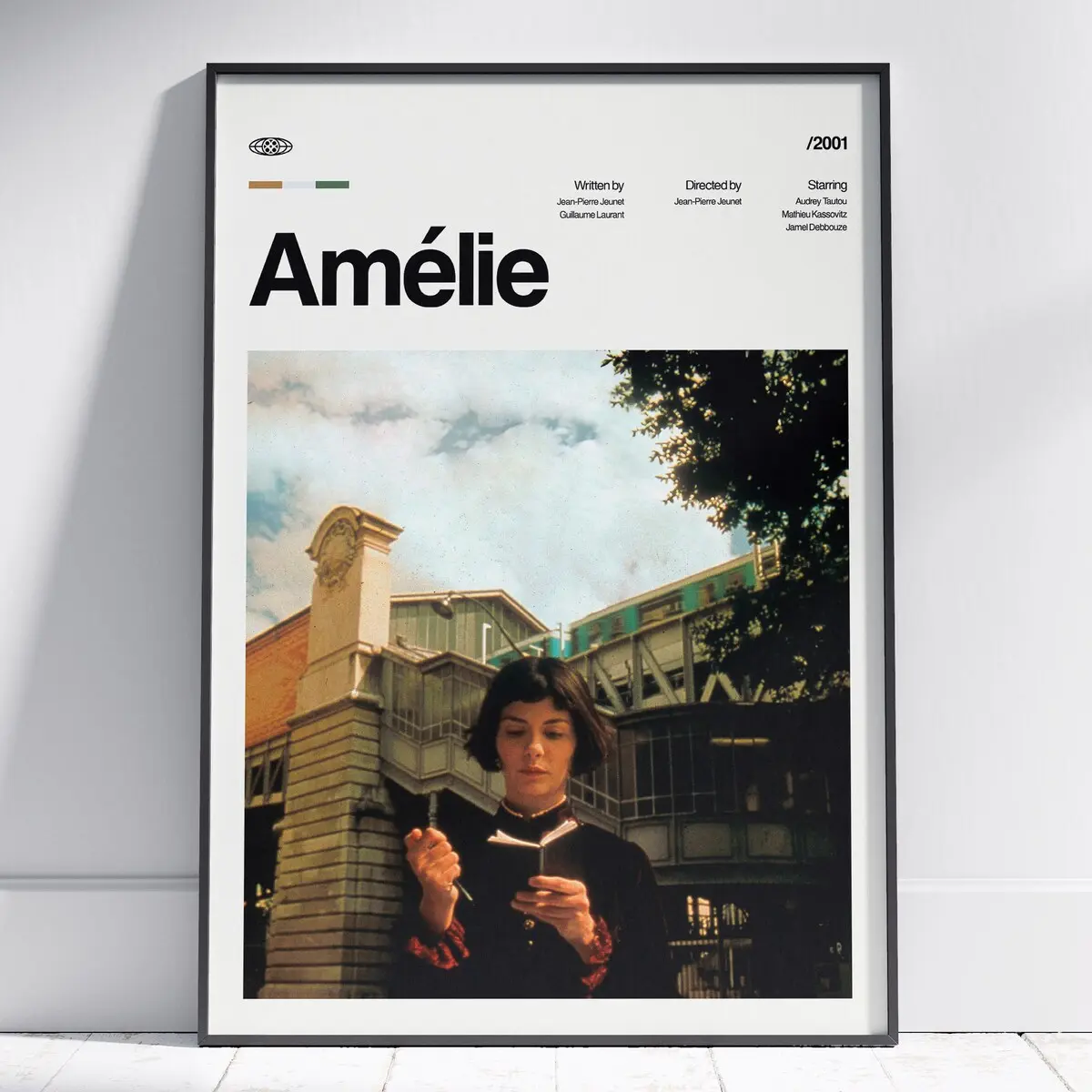 Amelie Movie Poster, Vintage Retro Art Print, Amelie Wall Decor, Amelie Poulain, Amelie Poster Print, Room Decor