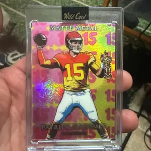 2026 Wild Card Matte Metal Patrick Mahomes True 1/1 Artist Proof