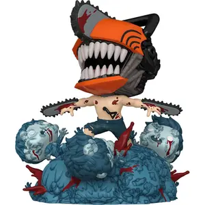Funko POP! Animation Chainsaw Man - 6" Deluxe Figure #1768 w/Protector