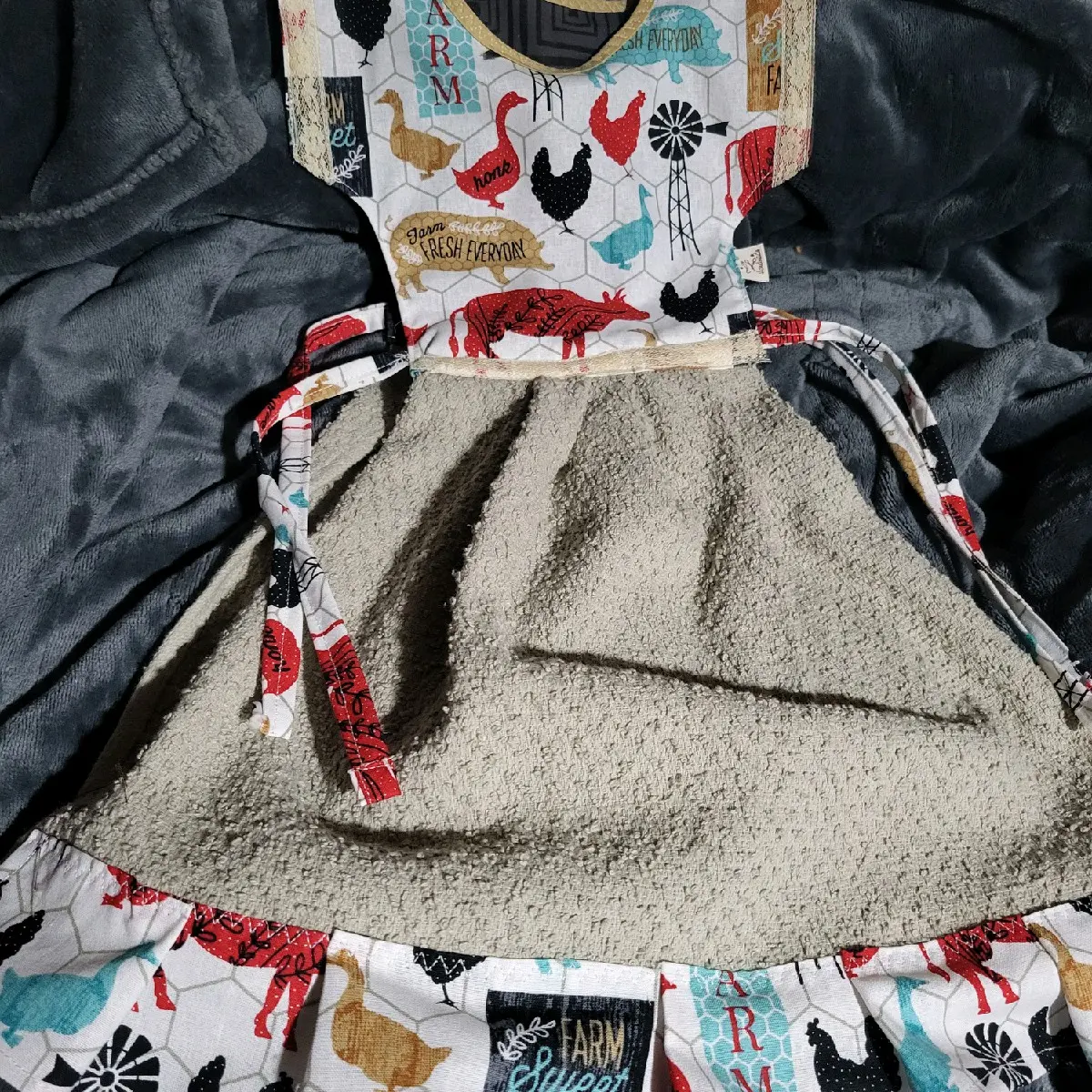 oven door towel dress Kitchen