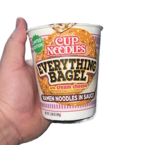 Cup noodles everything bagel