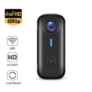 HD Mini Body Camera with Video,Pocket Tiny Body Cams,1080P Small Wearable Camera with Audio Recording - Sport DV for Bike Cycling/Pet/Home/Proof