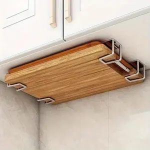 Stainless Steel Storage Rack - 4/6/8/12 Counts, Multi-Purpose Organizer for Kitchen Sink Drain Drying, Countertop or Bathroom Use, Home Organizer Accessory