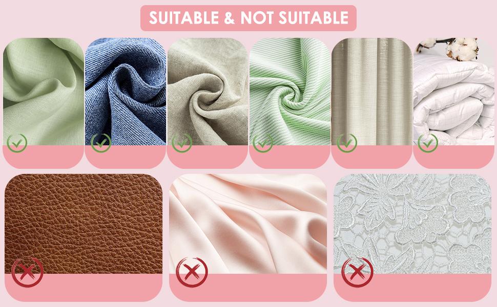 Stitch Gun for Clothes Handheld Quick Fixer with 5 Needles 500 Black & 500 White 4.5mm Mini Fasteners Pink Ergonomic Design for DIY Enthusiasts and Professional Tailors