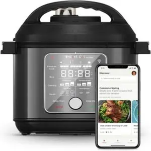 Pro plus wifi smart 10in1 pressure cooker slow cooker rice cooker steamer saut pan yogurt maker warmer canning pot sous vide includes app with over 800 recipes 6 quart