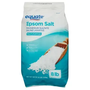Equate Epsom Salt, Magnesium Sulfate, 128 oz (8lb), Unscented Flavor Savory