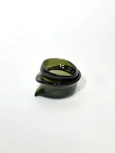 Sticky Glass Deflated Bowl #5 (Small) - Tableware