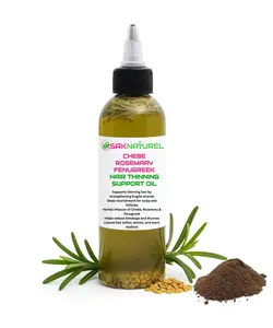 CHEBE ROSEMARY FENUGREEK Hair Growth Oil- Chebe hair grease chebe oil- Rosemary oil- Fenugreek Oil- Rosemary Fenugreek Hair Mask, Strengthening Hair Oil, Breakage Repair Oil, Scalp stimulator, Thin Hair Support, Hair Growth Support, Scalp Nourishing Oil