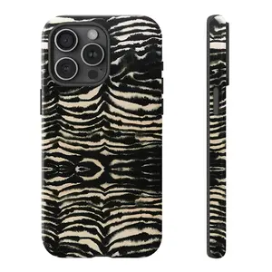 Zebra Print Phone Case ,Shockproof Rugged Cover Dual Layer Soft TPU Bumper Hard Shell Design for iPhone 11 12 13 14 15 16 17 Pro Max Plus Air, Heavy-Duty Protection