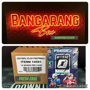 DTB BREAK-01026: 2023 Optic Football Hobby Box + 1 "Downtown" edition BANGARANG Box Break