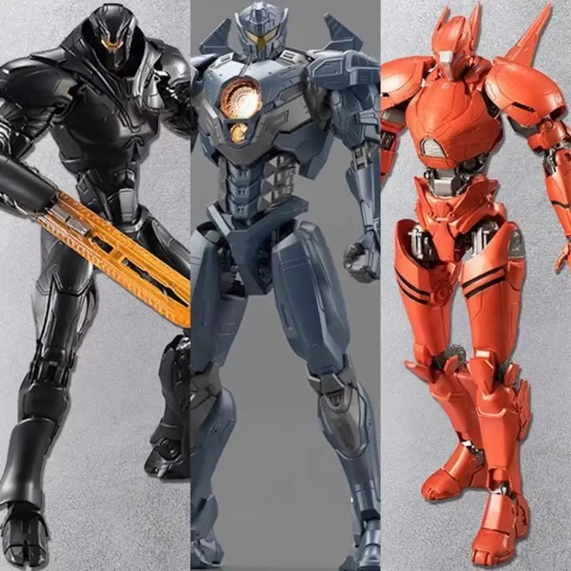 Sci-Fi Mecha Jaeger Gipsy Avenger Obsidian Fury Saber Athena Articulated Action Figure Movable Joints Robot Model Toy Boys Gifts