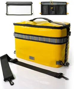 VORVIL Kayak Cooler Behind Seat – Waterproof Cooler for Kayaking - Paddle Board Cooler Compatible with Lawn-Chair Seating - Kayaking Accessories - Complete with Waterproof Storage Bag