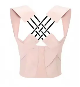 Unisex Back Support Belt with Shoulder Straps  Waist Trainer | Posture Corrector for All Ages