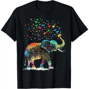 Cute Elephant Lover Animal on Elephant T-Shirt
