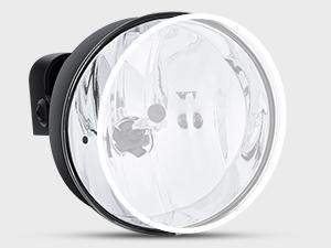 Nilight Fog Lights Assembly Compatible with 2002 2003 2004 2005 2006 2007 2008 2009 GMC Envoy Foglight Replacement w/880 12V 27W Bulbs Clear Lens