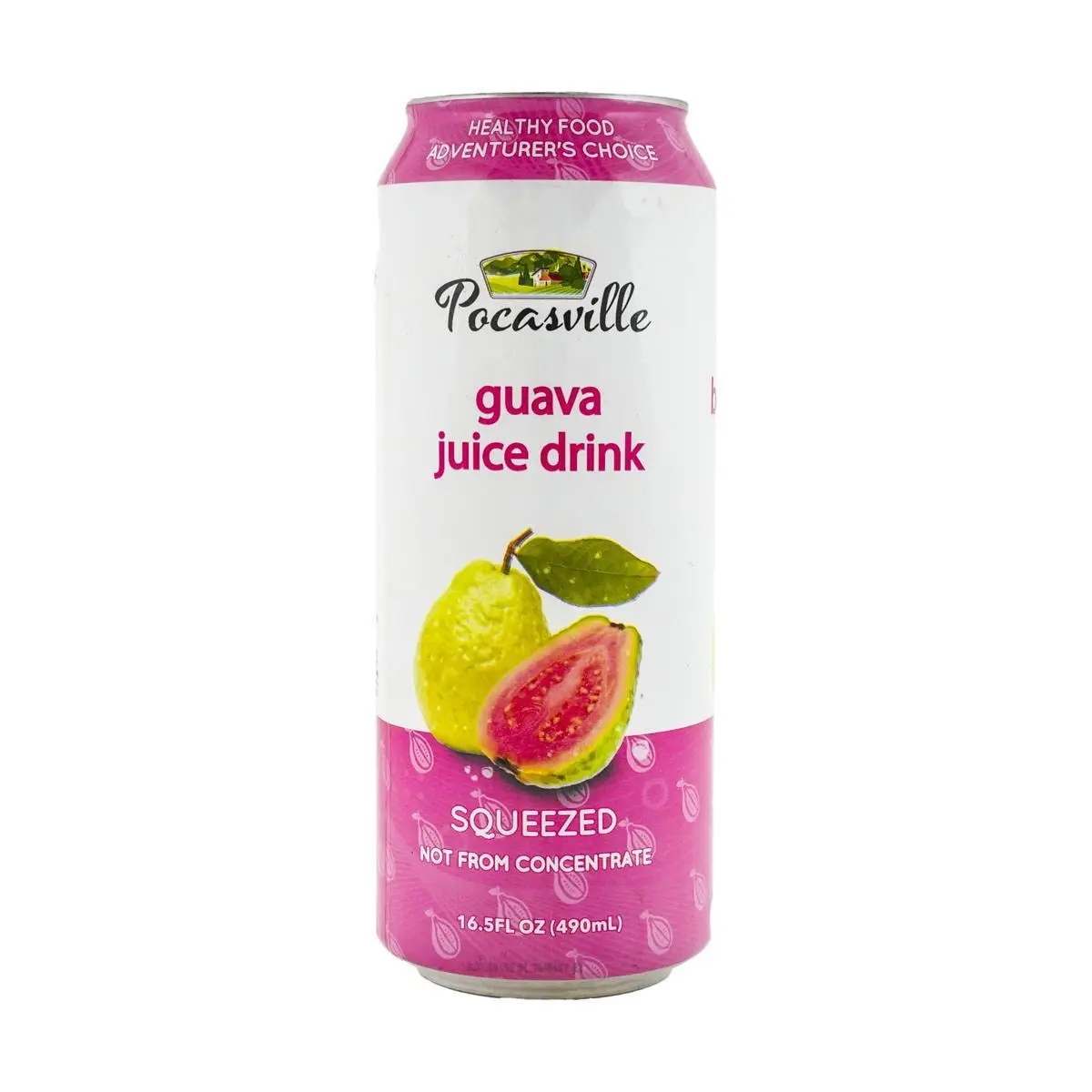 POCAS Guava Juice Drink - 100% Korean Freshly Squeezed Fruit Beverage, 490ml POCAS Guava Juice Drink - 100% Korean Freshly Squeezed Fruit Beverage, 490ml
