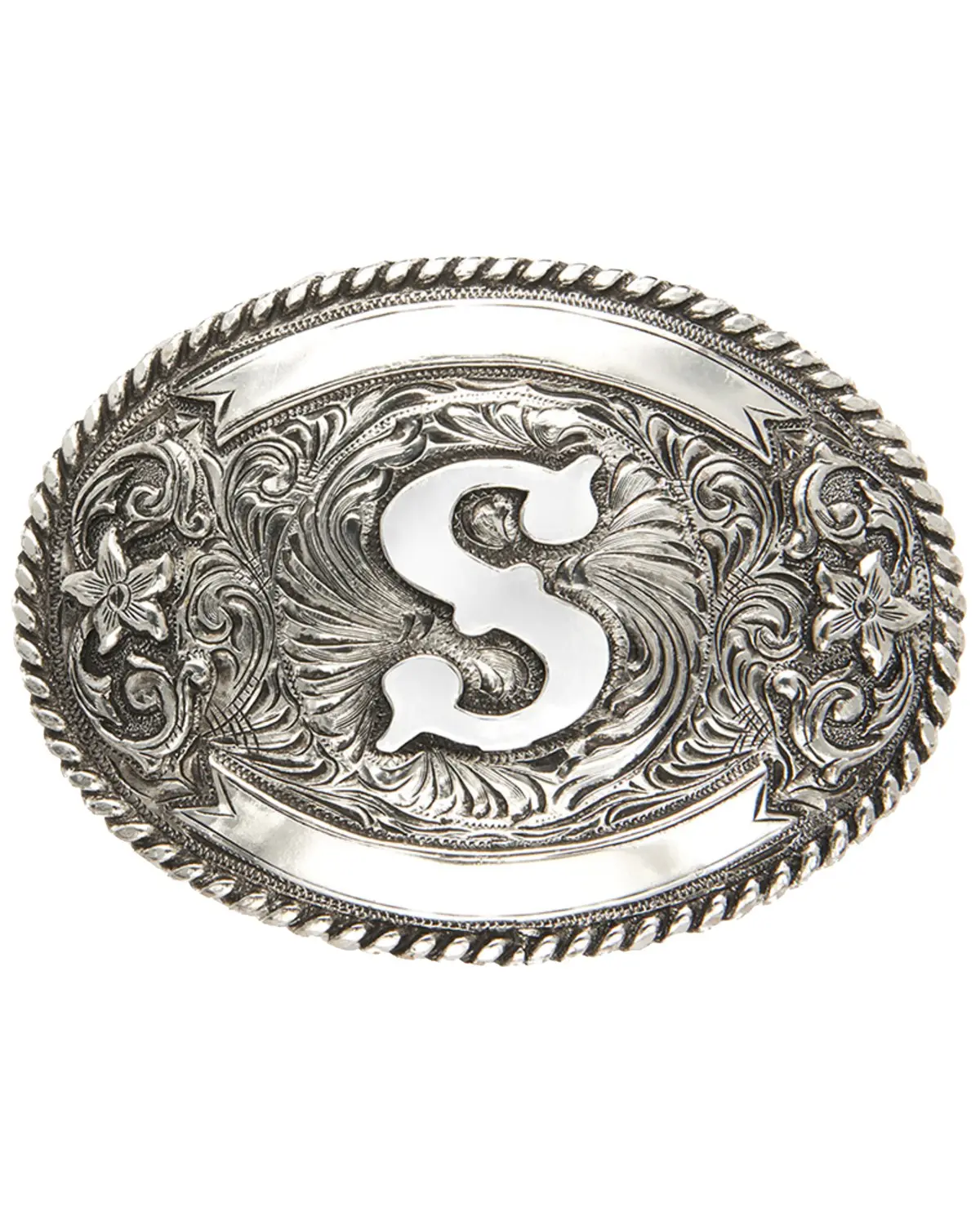 Cody James Unisex Initial S Belt Buckle - 721-S Cody James Unisex Initial S Belt Buckle - 721-S