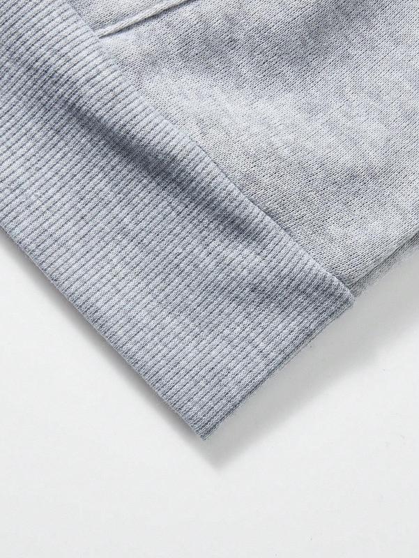 Men's Spring & Autumn Lightweight Long-Sleeve Personalized Pocket Zipper Hoodie Regular Fit Casual Sports Outdoor Jacket for Leisure Running Fitness Beige Plain Menswear Tops Stylish Sweatshirts Clothes