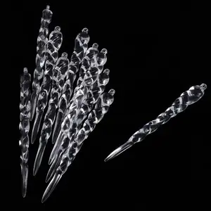 10Pcs Chandelier Hanging Acrylic Crystal Beads Tree Garland