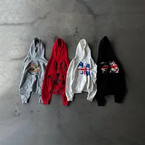 Fashion Vintage Artistic Pattern Printing High Quality Loose Pullover Hoodie Y2K Casual Men Women Versatile Comfort Streetwear