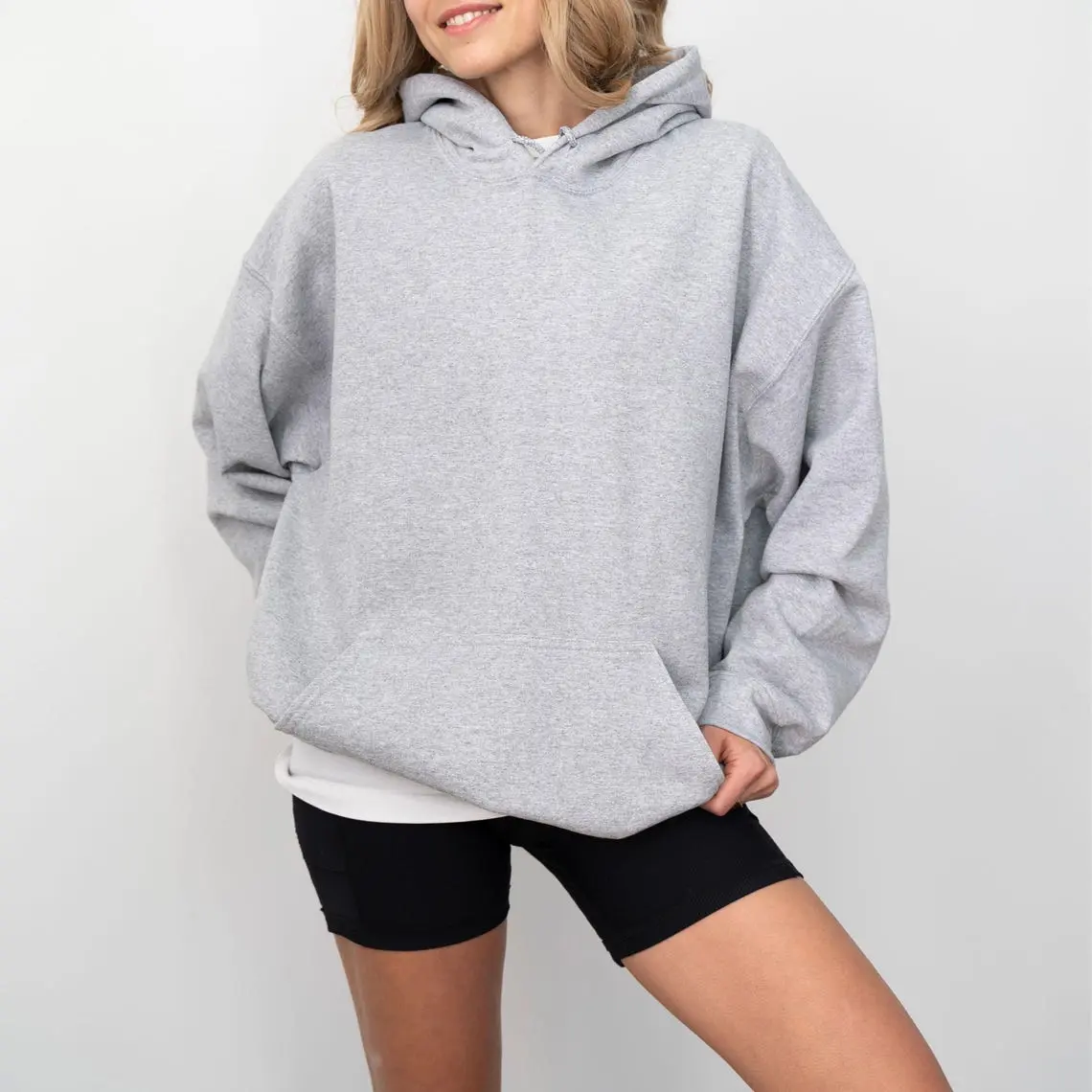 Gildan Heavy Blend Blank Hoodie, Unisex Pullover Hooded Sweatshirt, Classic Fit