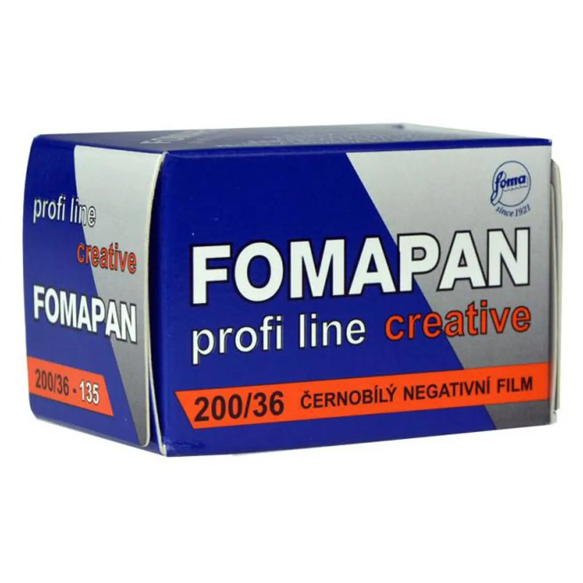 Fomapan 200 Creative 35mm Black and White Negative Film - 36 Exposures, Durable Camera Film for Photography