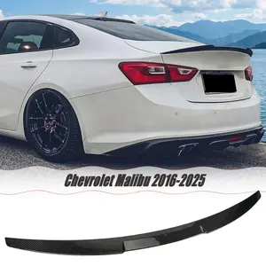 MUTUSAISI Rear Trunk Spoiler Wing For Chevy Malibu Sedan 2016-2025 Decklid Lip Exterior Accessories
